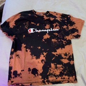 Bleached champion shirt Clearance